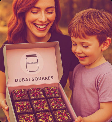 ✨ Dubai Squares Luxury Chocolate Brownies
